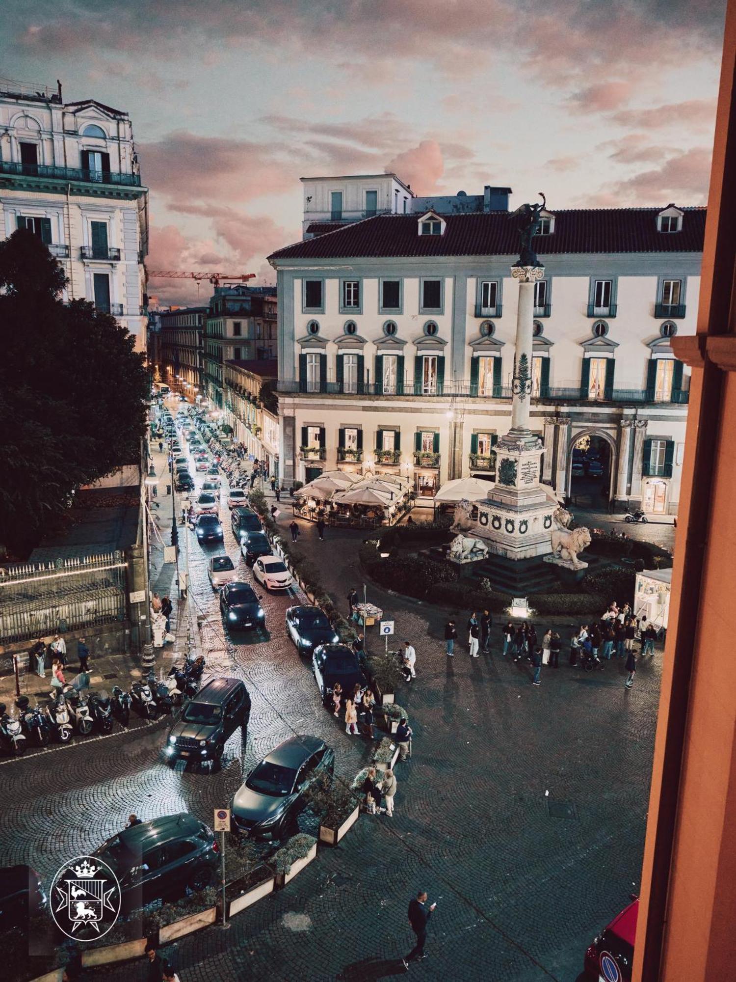 Bed and Breakfast Vista Piazza Dei Martiri Nápoles Exterior foto